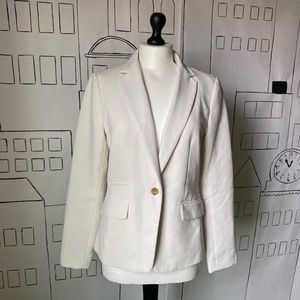 White Banana Republic Blazer size 6
